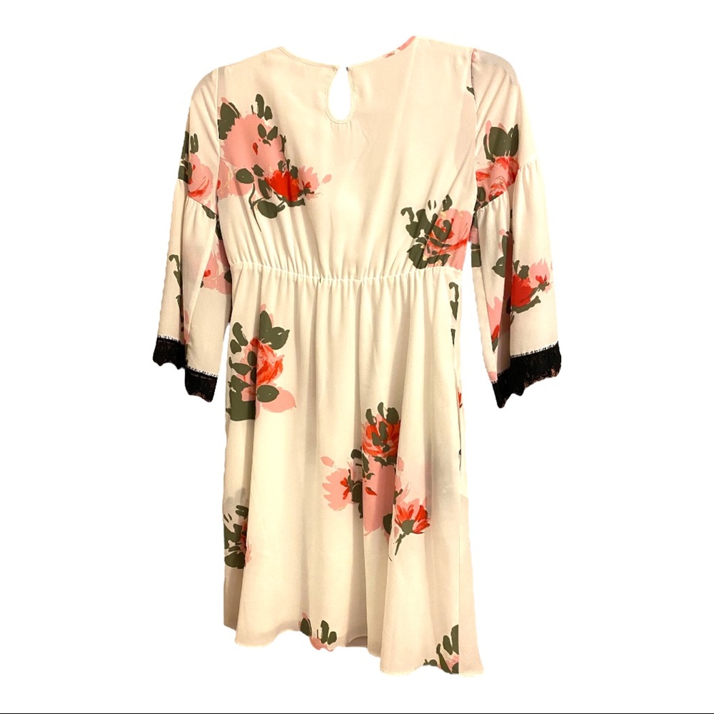 Candies dress/tunic white floral size xsmall - Picture 6 of 10